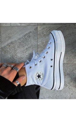 Converse Platform Beyaz