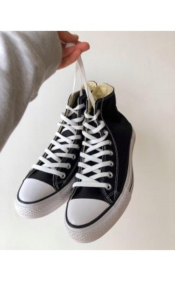 Converse All Star Siyah Uzun